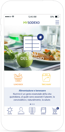Progressive Web App per la visualizzazione del menu